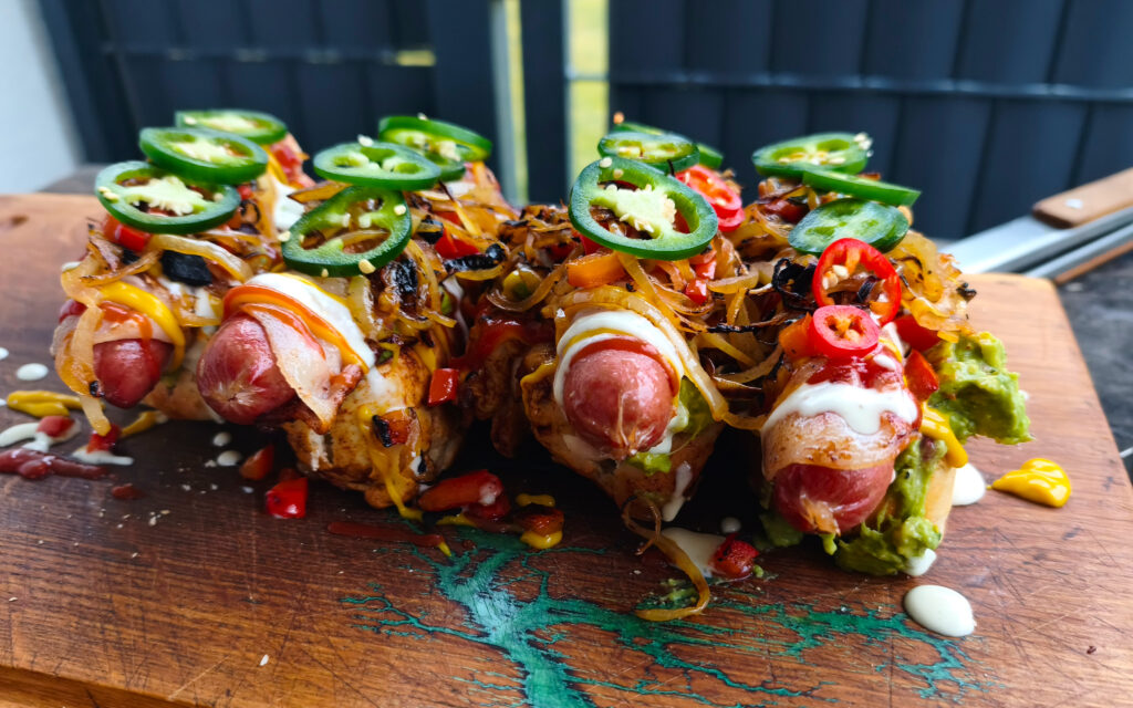 Danger Dog mit Gucamole