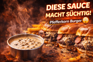 Pfefferkorn Sauce für Burger – cremig, scharf & wie aus der Burgerbude