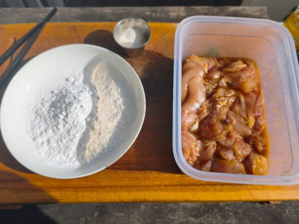 Mariniertes Hähnchen Mariniertes Hähnchen