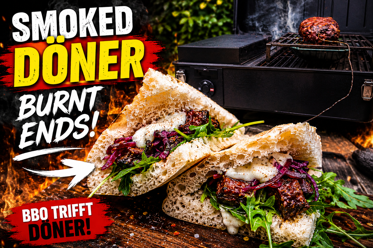 So hast du Döner noch nie gegessen – Smoked Döner Burnt Ends