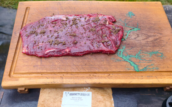 Flank Steak pökeln