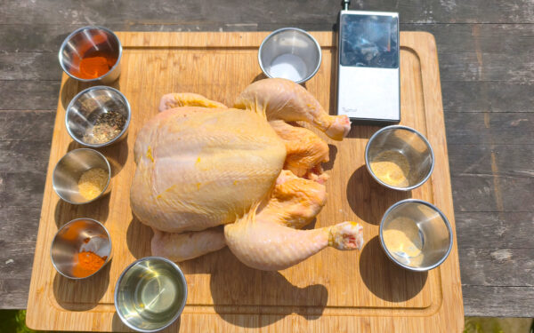 Ganzes Hähnchen Grillen Ganzes Hähnchen Grillen