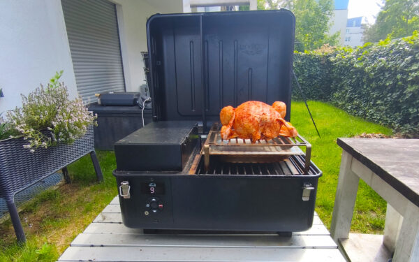 Hähnchen aus dem Smoker Hähnchen aus dem Smoker
