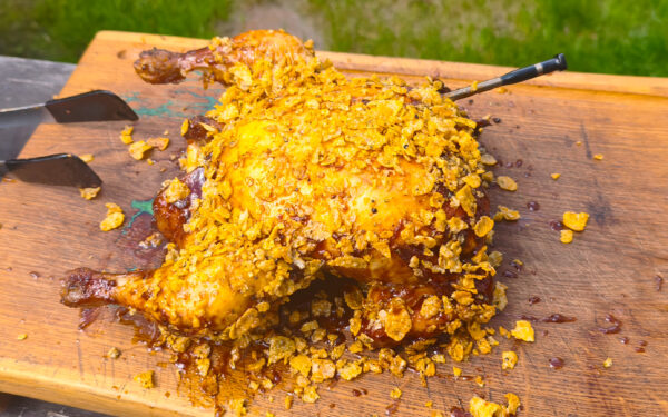 Cornflakes-Kruste an Hähnchen Cornflakes-Kruste an Hähnchen