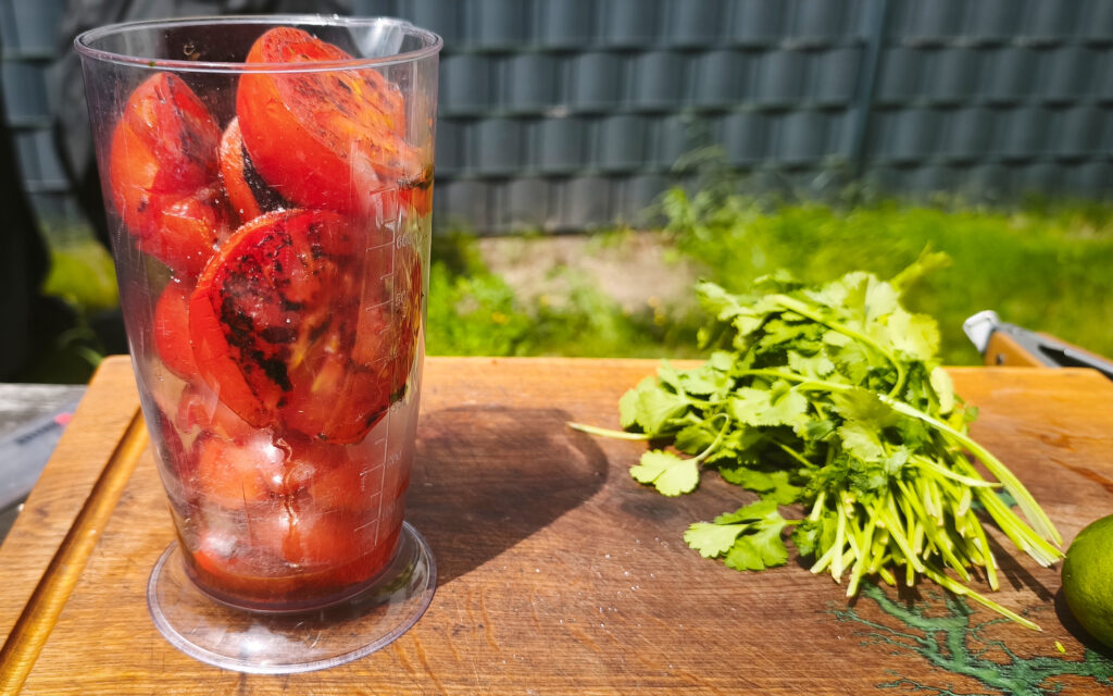 Salsa mit Röstaromen