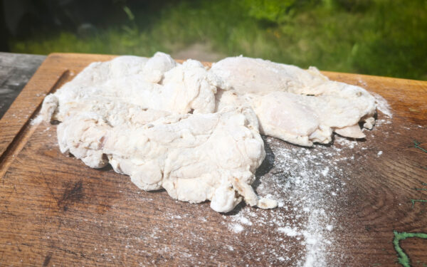 Mehliertes Pollo Fino