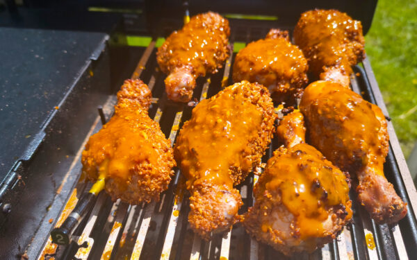Hähnchen mit BBQ Glaze
