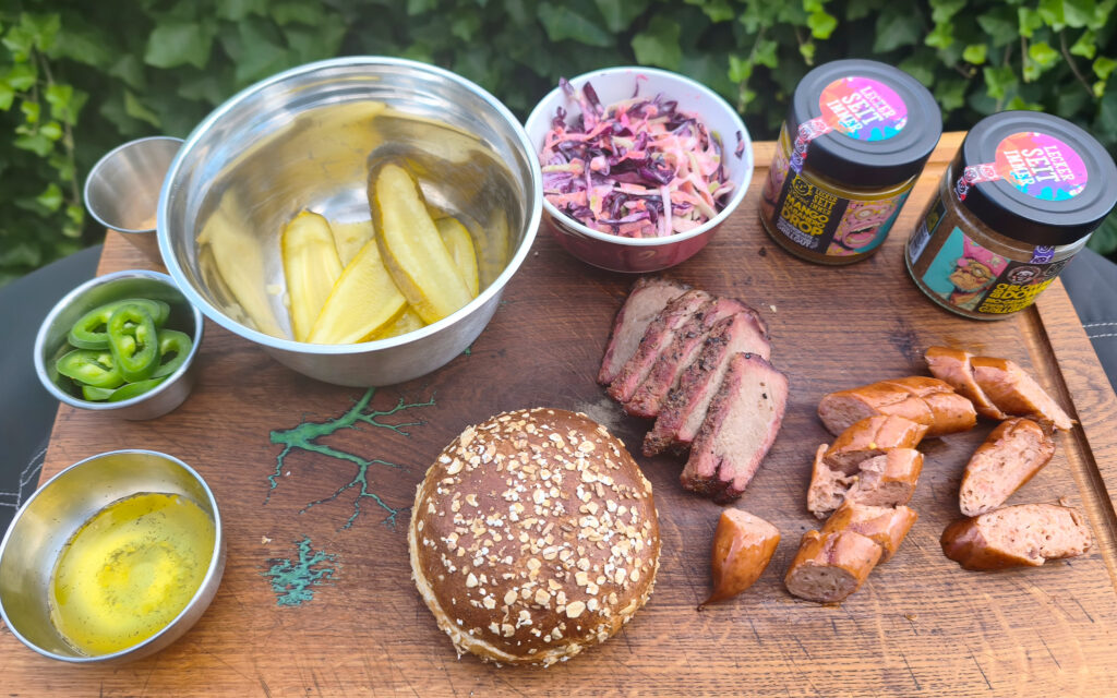 Zutaten für Texas BBQ Sandwich