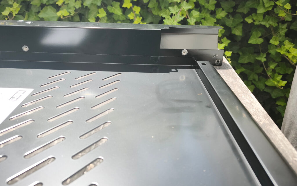 Aufbau einer Weber Plancha
