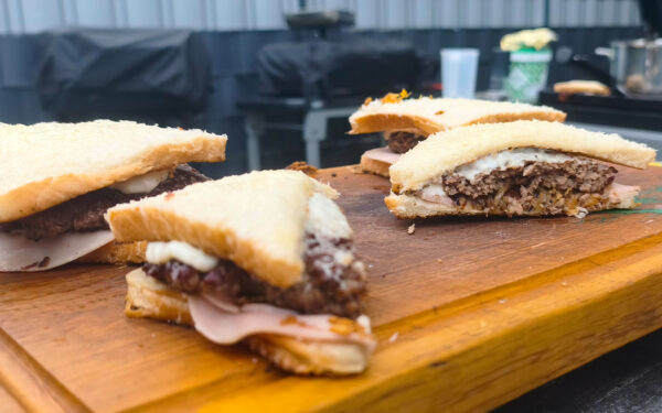 Croque Monsieur Patty Melt