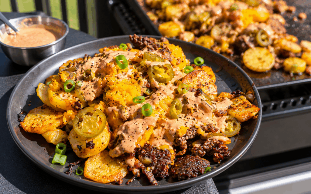 Cheeseburger Kartoffelpfanne